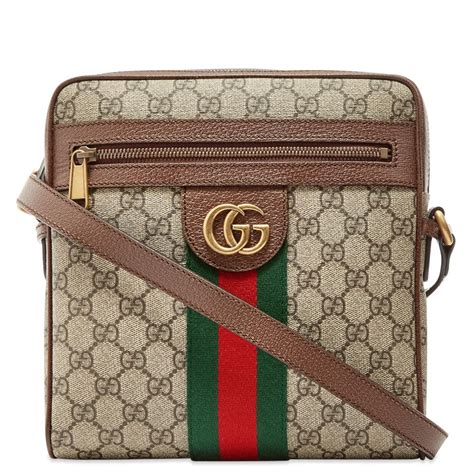 gucci tan crossbody bag|Gucci crossbody bag women's.